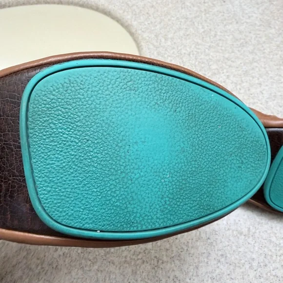 Tieks Women's Brown Leather Flats Chestnut size 8 - Picture 6 of 14